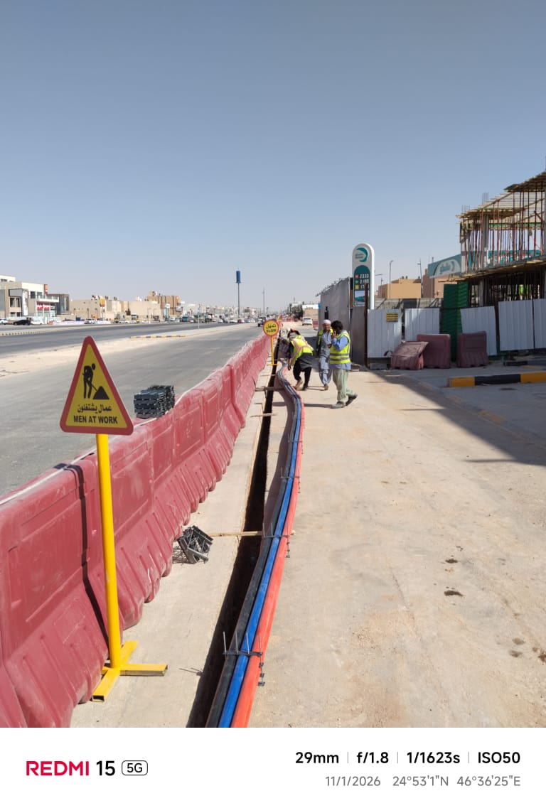 Daytime Road Works